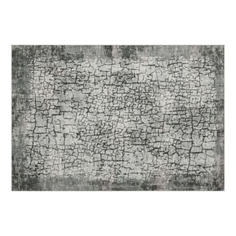 Modern Area Rug Non Slip Soft Carpet Non Shedding Low Pile Rug for Bedroom Living Room