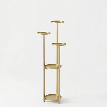 ANIXOL 120 cm Multi Level Metal Corner Plant Stand