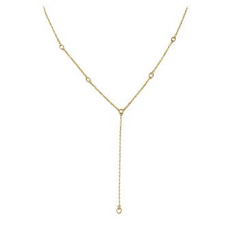 Dainty Long Lariat Necklace