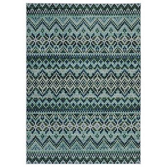 Vintage Boho Area Rug, Ultra-Thin, Non-Slip, Washable, Collapsible, for Living Room, Bedroom