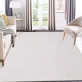 Washable Rug for Living Room Modern Solid Neutral Area Rugs Low Pile Soft Stain-Resistant Carpet