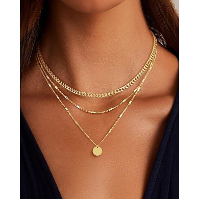 Stackable Chain Necklace Set