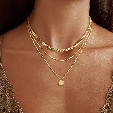 Stackable Chain Necklace Set