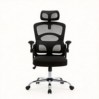 ANIXOL Ergonomic Mesh Office Chair with Chrome Base
