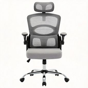 ANIXOL Ergonomic Mesh Office Chair with Chrome Base