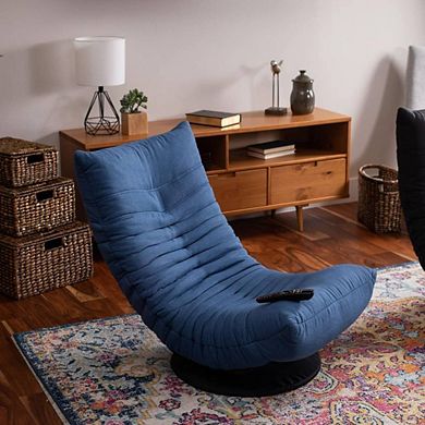 Rotating Foldable Thick Cushion Floor Chair