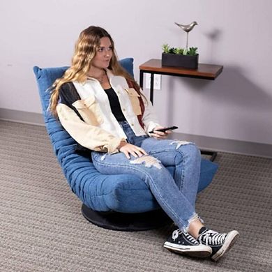 Rotating Foldable Thick Cushion Floor Chair