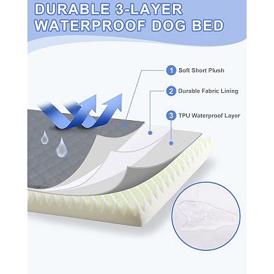 Extra Large Waterproof Dog Bed