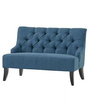 Tufted Backrest Mid-Century Loveseat Sofa