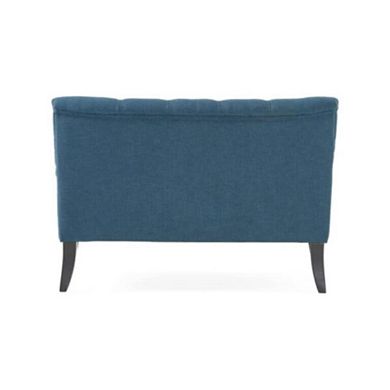 Tufted Backrest Mid-Century Loveseat Sofa