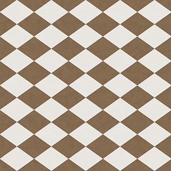 Modern Diamond Pattern Non-Slip Area Rug, 103% Polyester, Washable