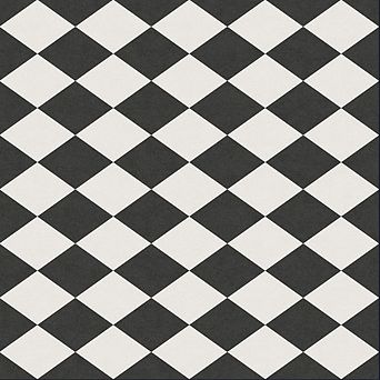 Modern Diamond Pattern Non-Slip Area Rug, 103% Polyester, Washable