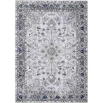 Washable Area Rug Bedroom Living Room Large Rugs Stain Resistant Rugs Soft Oriental Carpet