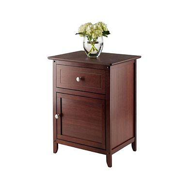 Antique Walnut Accent Side Table