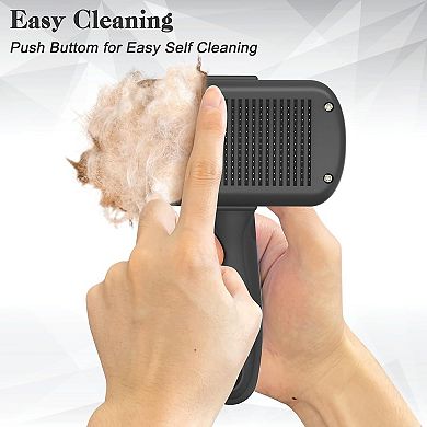 Self Cleaning Pet Grooming Brush