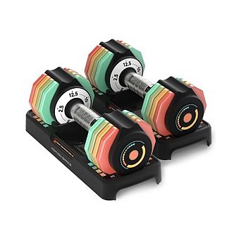 Obsidian Fast Adjustable Dumbbells Set