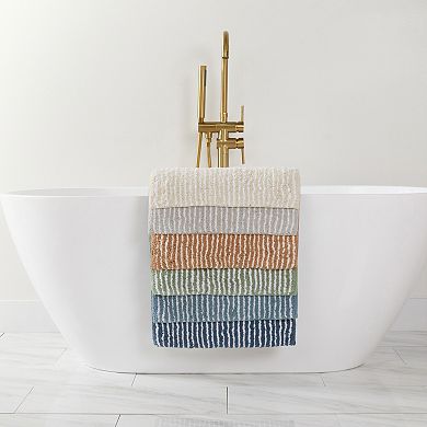 Home Collection Pinstripe Bathroom Mat