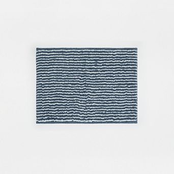 Home Collection Pinstripe Bathroom Mat