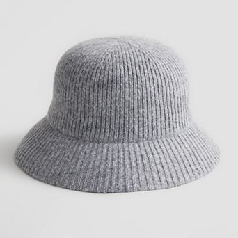 Women's Nine West Ribbed Knit Melton Cloche Hat