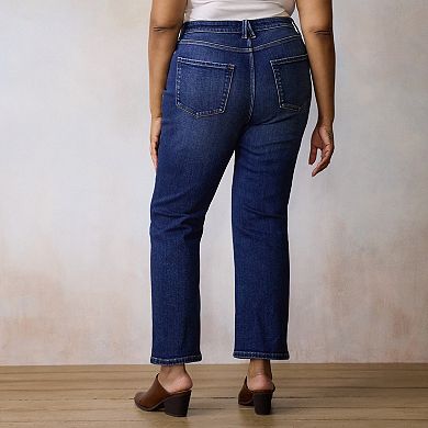 Plus Size LC Lauren Conrad High Rise Bootcut Jeans