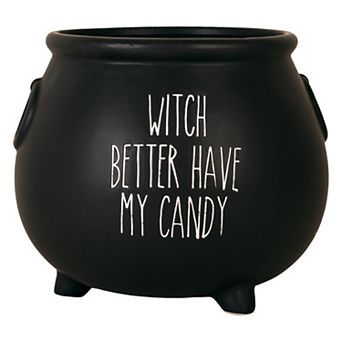 Studio 66 Large Witch Cauldron Bowl Table Decor