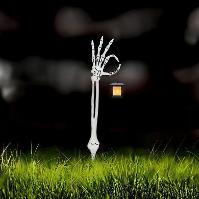 Studio 66 Skelly Lantern Outdoor Decor