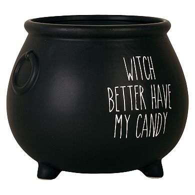 Studio 66 Witch Better Have My Candy Cauldron Bowl Table Decor