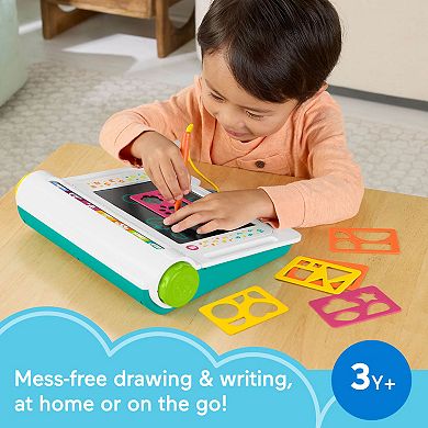 Fisher-Price Learn & Doodle Desk Mess-Free Writing & Drawing Tablet with LCD Screen