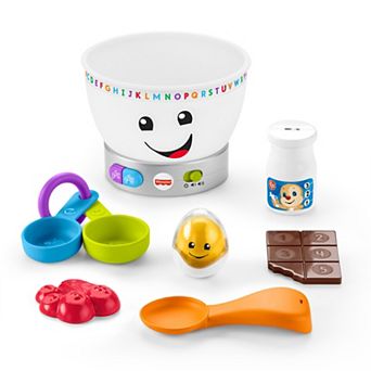 Fisher-Price Laugh & Learn Magic Color Mixing Bowl 7 pc Learning Toy
