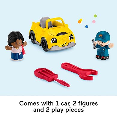 Fisher-Price Little People Light-Up Learning Garage Playset with Lights & Music