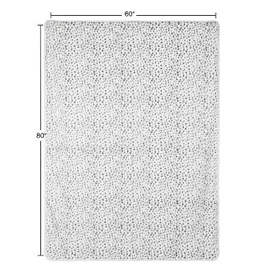 Lavish Home Waterproof Animal Print Throw Blanket