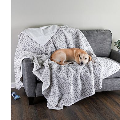 Lavish Home Waterproof Animal Print Throw Blanket