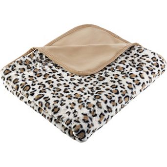 Lavish Home Waterproof Animal Print Throw Blanket