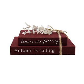 Autumn Tabletop Bookstack
