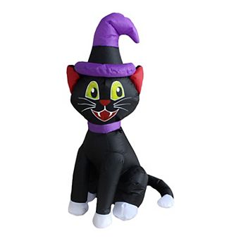 4-ft. Lighted Inflatable Cat Outdoor Decor