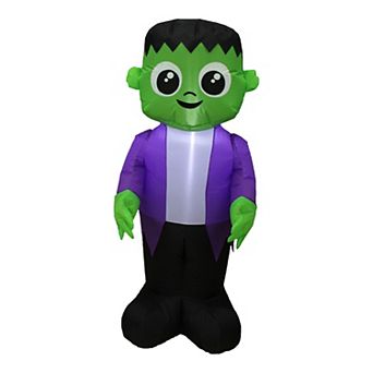 4-ft. Lighted Inflatable Frankenstein Outdoor Decor