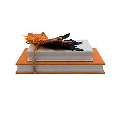 Ghost Book Stack Table Decor