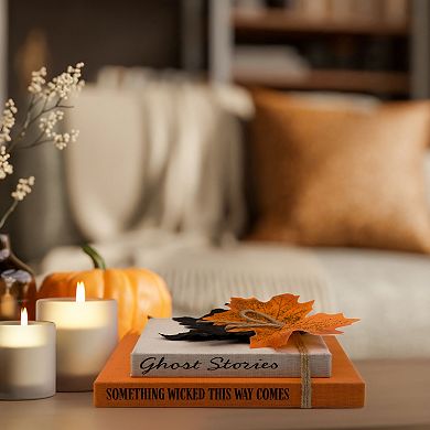 Ghost Book Stack Table Decor