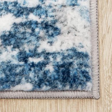 5x7 Soft Abstract Area Rug Non-Slip Carpet for Living Room, Bedroom, or Office