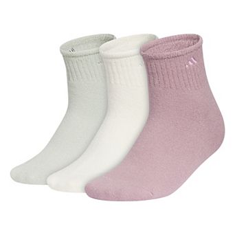 Women's adidas Cushioned Comfort 3-Pack Quarter Socks