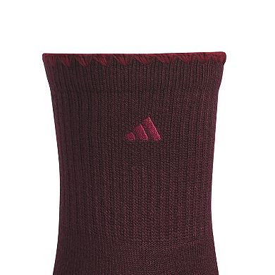 Women's adidas 3-Pack Cushioned Sport Luxe High Quarter Socks