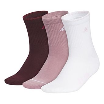 Women's adidas 3-Pack Cushioned Sport Luxe High Quarter Socks