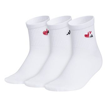 Women's adidas 3-Pack Quarter Socks