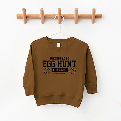 SmileyWorld Undefeated Egg Hunt Champ - Youth Graphic Sweatshirt