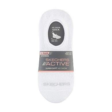 Skechers® 6-Pack No-Show Socks