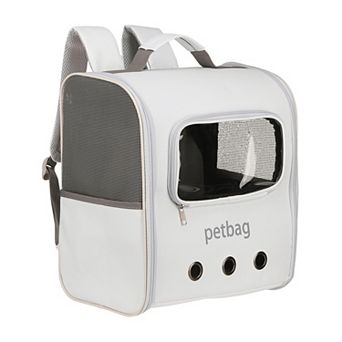 1 pc Pet Backpack Carrier Portable for Hiking Camping Traveling, 14.17x9.45x15.75 Inch