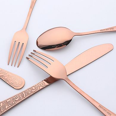 30 Piece Silverware Set, Stainless Steel Flatware Set, Mirror Polished Cutlery Set for 6