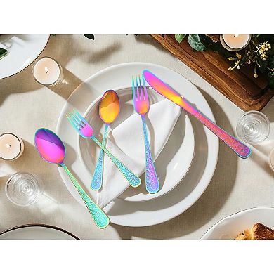 30 Piece Silverware Set, Stainless Steel Flatware Set, Mirror Polished Cutlery Set for 6
