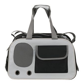1 pc Pet Backpack Carrier Portable Expandable and Ventilated Travel Bag, 17.72x10.24x11 Inch