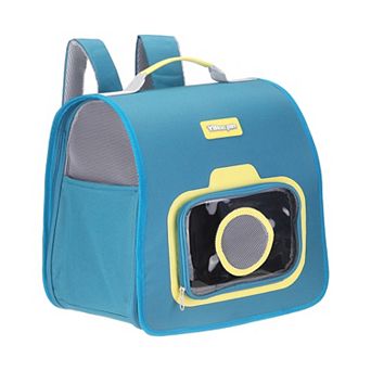 1 pc Travel Backpack for Cats or Small Dogs, 14.6x9.4x14.6 Inch